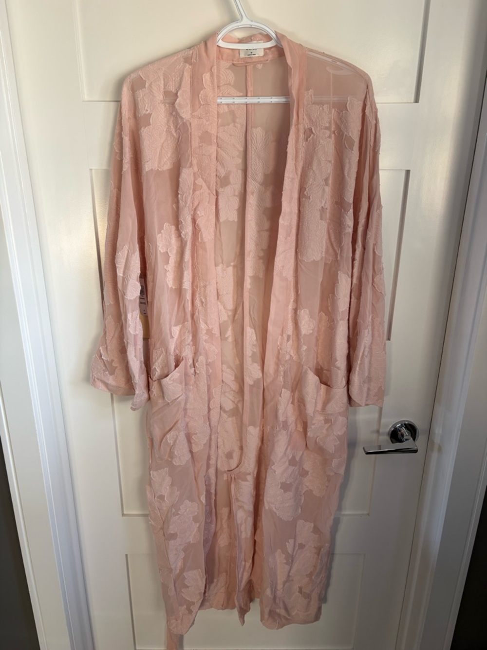 Aritzia Durante Robe - Blush Pink